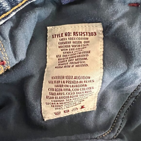 Phat Farm Bermuda Shorts Mens 34 Blue Denim Pockets High Rise Distressed - Picture 14 of 14